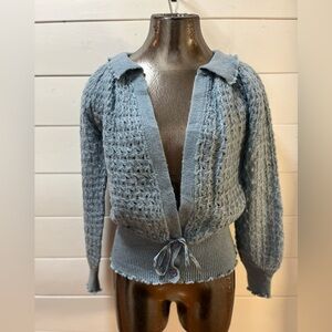 DE ROTCHILD VINTAGE KNIT CARDIGAN – SIZE M
